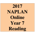 2017 Y7 Reading - Online